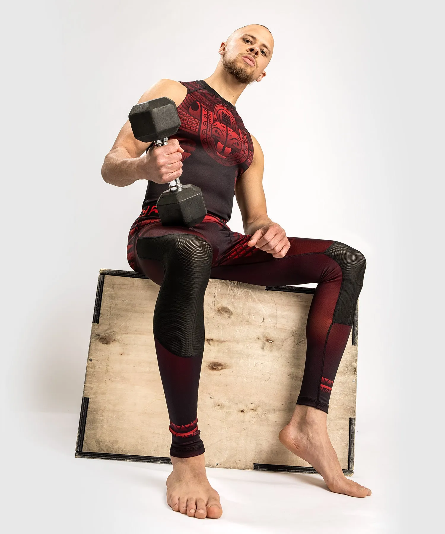 Venum Nakahi Spats - Black/Red