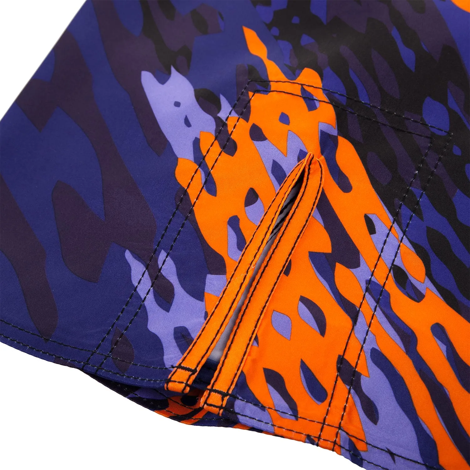 Venum Neo Camo Fightshorts - Blue/Orange/Black