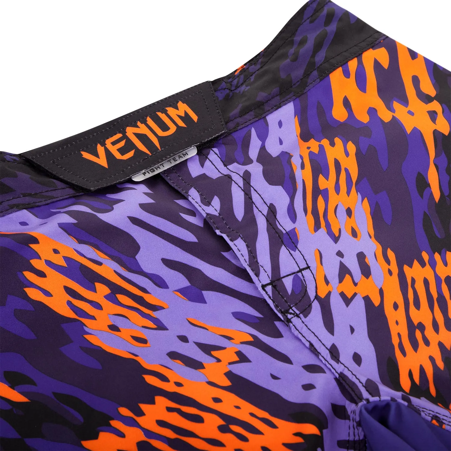 Venum Neo Camo Fightshorts - Blue/Orange/Black