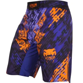 Venum Neo Camo Fightshorts - Blue/Orange/Black