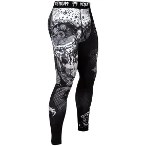 Venum Santa Muerte 3.0 Compression Tights - Black/White