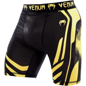 Venum Technical Compression Shorts - Black/Yellow