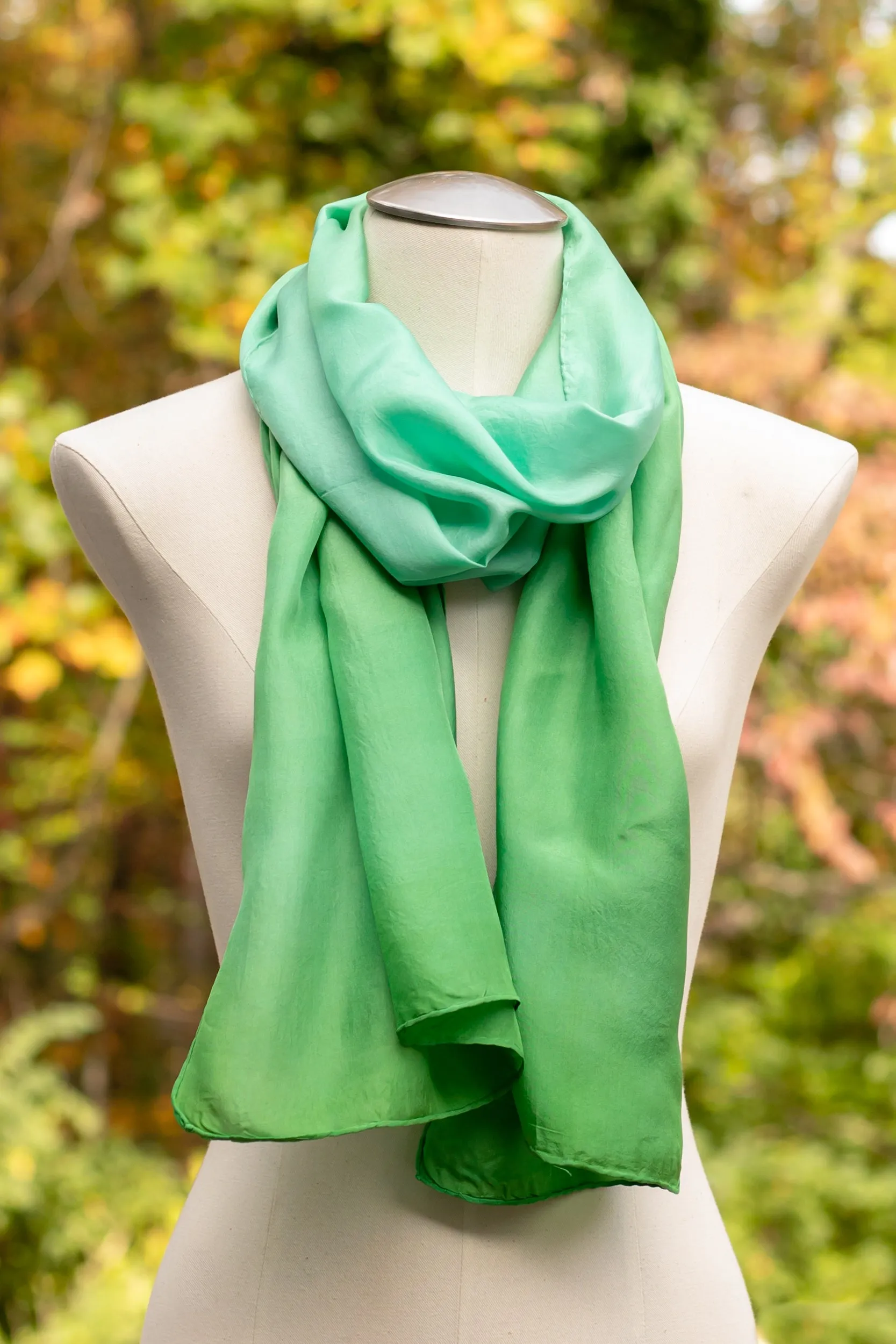 Verdant Tie Dye Scarf